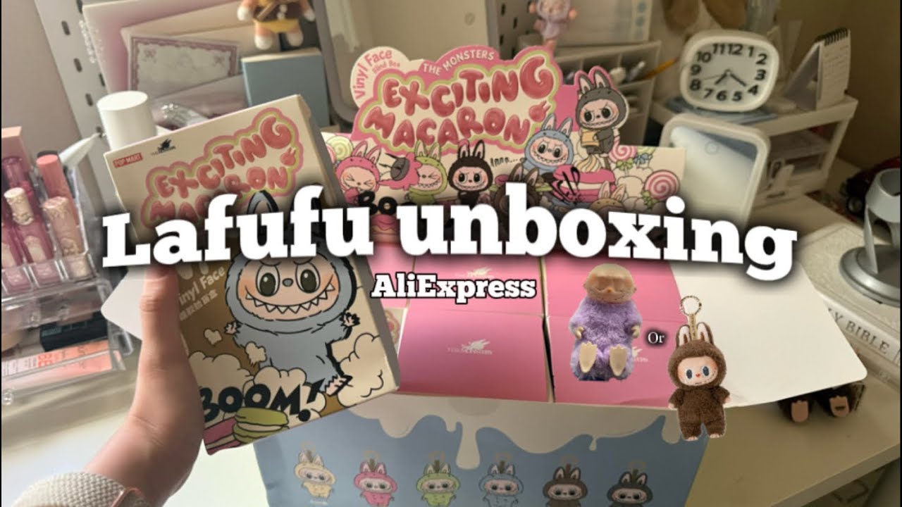 FAKE LABUBU THE MONSTERS UNBOXING FULL SET (secret) | win or lose?