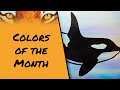 December Colors of the Month Challenge #ColorsoftheMonth #CotM