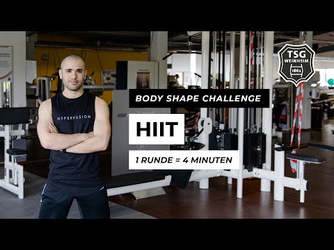 TSG Weinheim I Body Shape Challenge I Hiit I 1 Runde = 4 Minuten