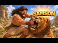 Story of Samson| Stunning Animated Bible|  The Strongest Man Who Couldn’t  Escape Loneliness 