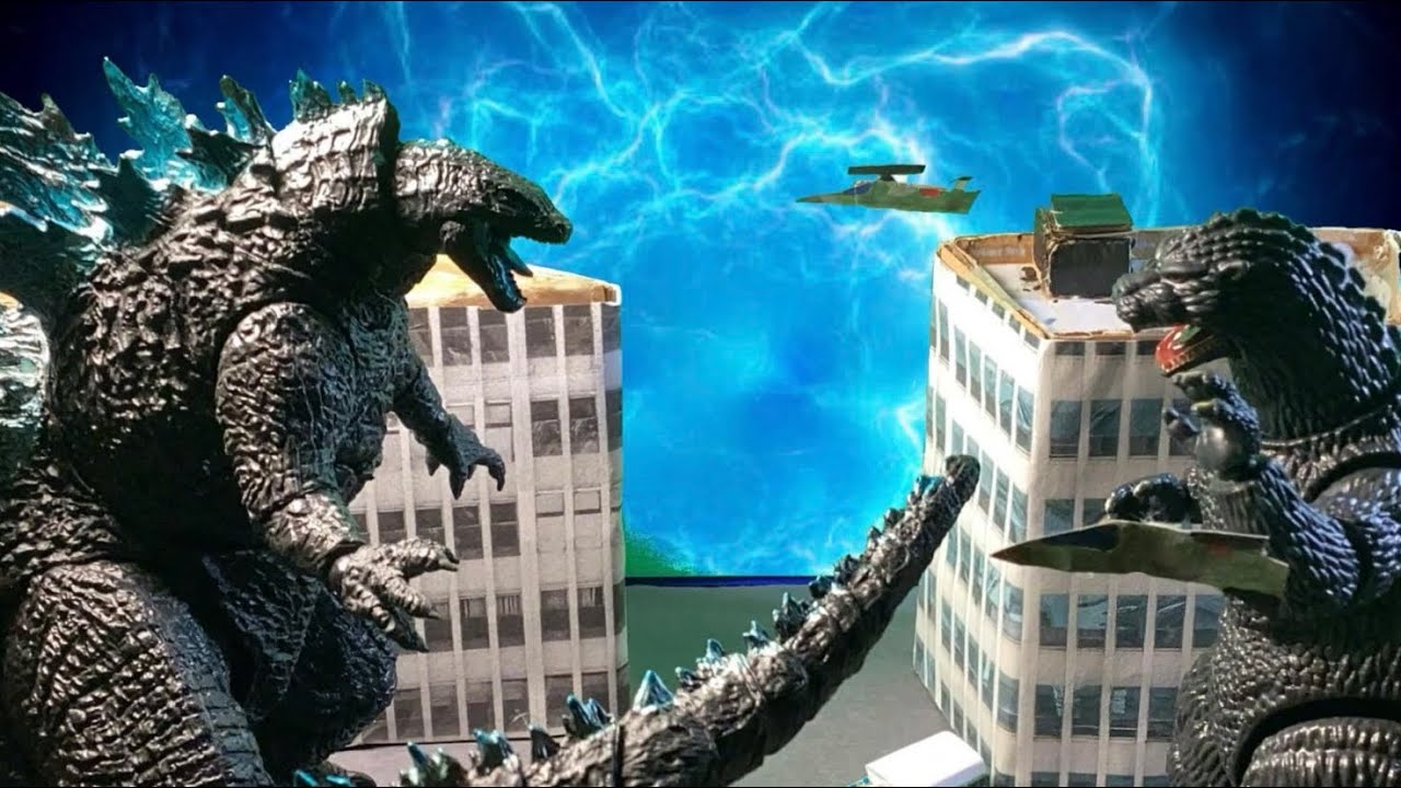 Godzilla Vs Godzilla 1991 ,stop Motion (Part 1)
