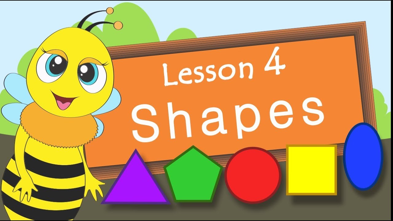 ShapesLesson 4PART 1 Educational video for children Early childhood development