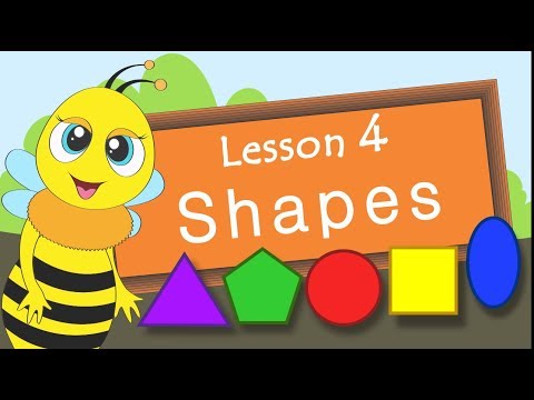 Shapes?️Lesson 4?️PART 1?️ Educational Video For Children (Early Childhood Development).