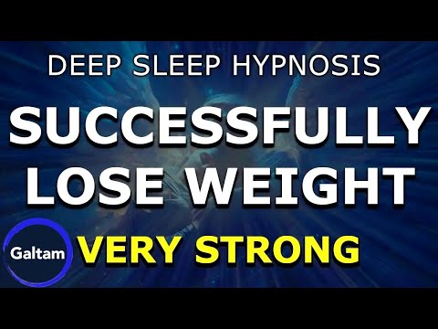 Deep Sleep Hypnosis for Successfully Lose Weight ⚡ Very Strong ⚡