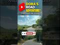 Dora didn’t expect this route… 🗺️🏍️⛰️ #shorts