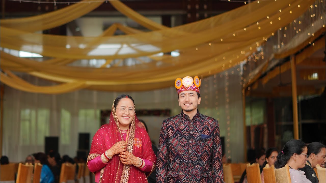 Rishabh and pooja’s reception