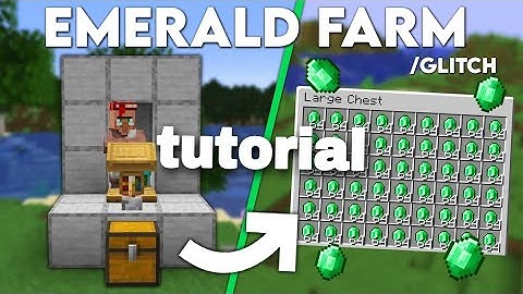 Minecraft INFINITE Emerald Farm! - 1.20+ Emerald Farm Tutorial