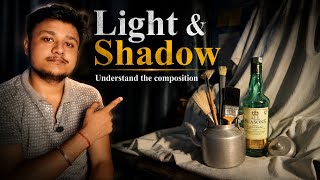 Art Basics: How to Use Light, Shadow, and Composition || For beginners & Intermediate Artists 🎨 