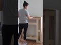 DIY Electric Fireplace on an Empty Wall