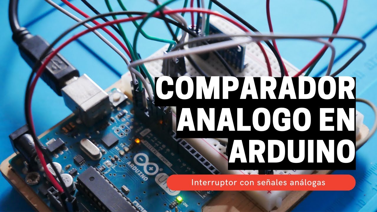 Programar comparador análogo en Arduino - YouTube