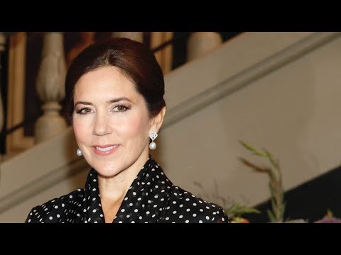 Stilfuld kronprinsesse Mary møder legende