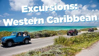 Cruise excursions: Western Caribbean