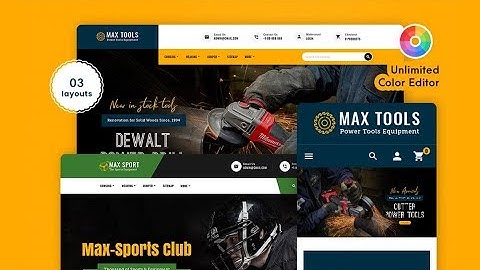 MaxTools - OpenCart Multipurpose Responsive Theme - TemplateTrip