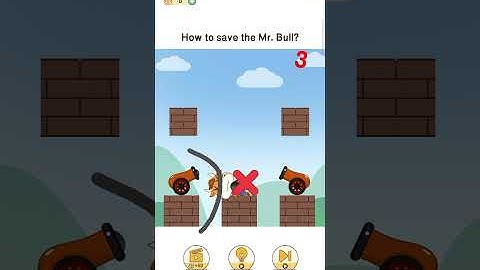 Brain go 2 games level 9 and save  Mr Bull ?
