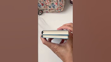 Hobonichi weeks vs Hobonichi weeks mega. showing the size difference. #hobonichiweeks #hobonichi