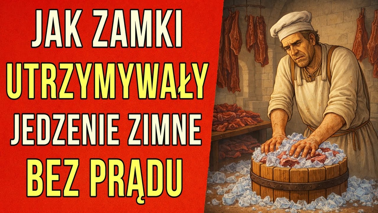 Średniowieczne lodówki – jak zamki utrzymywały jedzenie zimne bez prądu