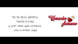 Video thumbnail of "Corazón Serrano - Hasta la Raíz (Full Audio HD - Letra)"