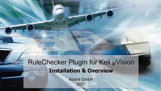 AbsInt Webinar: RuleChecker PlugIn for KEIL