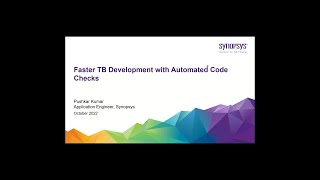 Famous Faster TB Development with Automated Code Checks Wealth