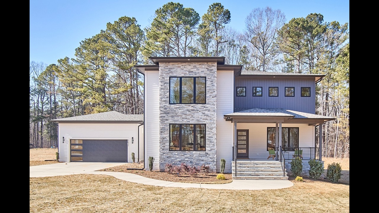 New construction in Hillsborough, North Carolina 