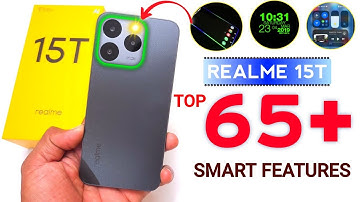 Realme 15t 5G Tips and Tricks Hidden Features | 65+ Smart Features!