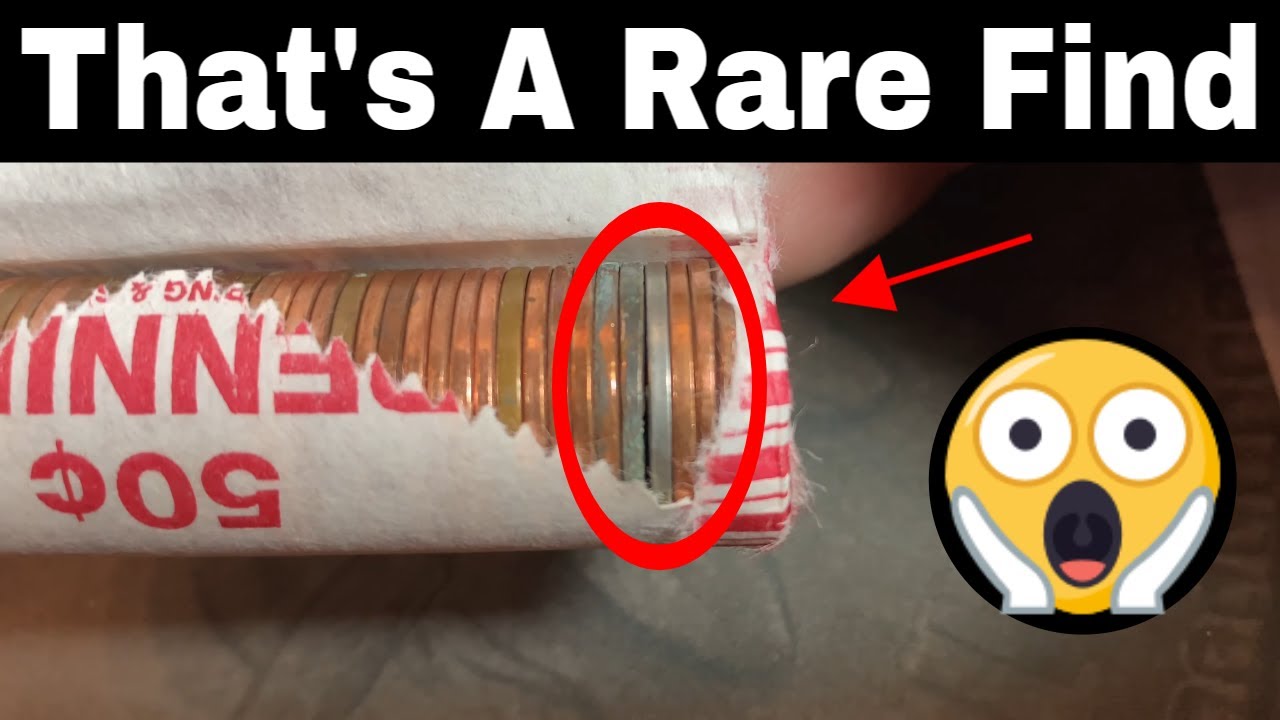 Rare Penny Found in Bank Rolls - Penny Hunt and Fill 182