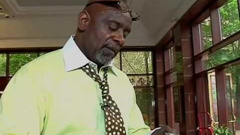 Chris Gardner autographing Start Where You Are