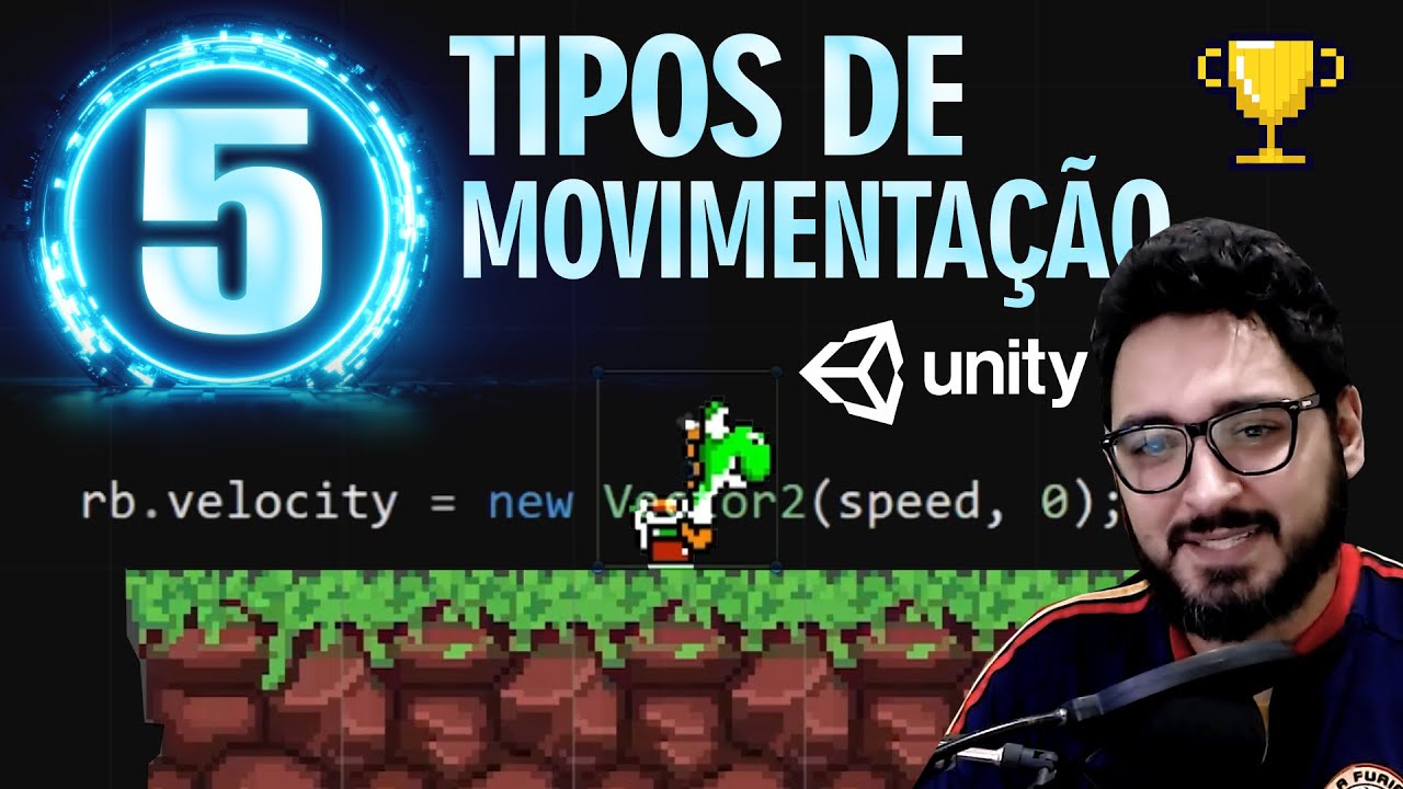 5 tipos de MOVIMENTAÇÃO 2D na UNITY - YouTube