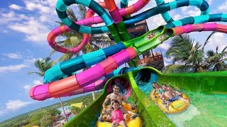 Waterpark: Slide Race (by Amanotes Pte. Ltd.) IOS Gameplay Video (HD) screenshot 5