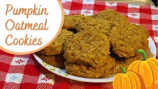 Pumpkin Oatmeal Cookies Recipe 🎃 (Never made these before!) How did they turn out? Youll see!