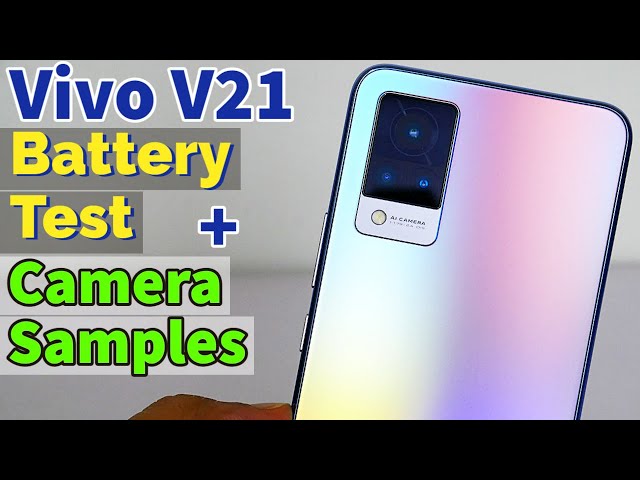 Vivo V21 Battery Test (Charging + Drain)
