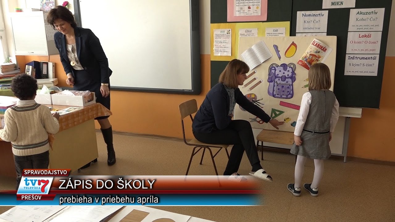 Zapisy do 1. ročníka ZŠ