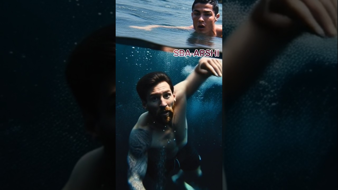 ronaldo helping messi 😎 