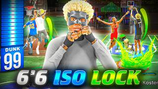 This 99 DUNK + 99 PERIMETER 6'6 ISO LOCK IS INSANE! BEST ISO BUILD IN NBA 2k26!