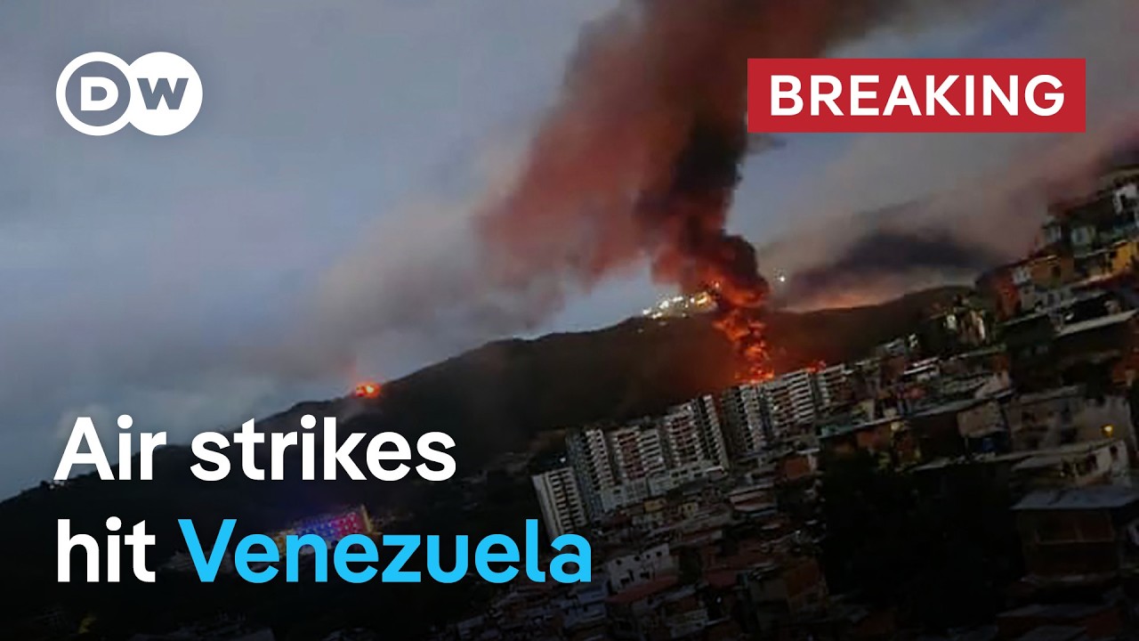 Venezuela Condemns US After Air Strikes Hit Caracas