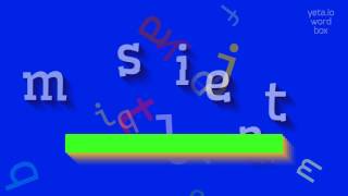 How To Say Misate High Quality Voices