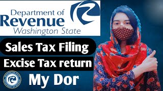 Quarterly Sales tax filing 2025 updated | Washington state | My Dor | For all LLC Owners