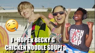 J-Hope 'Chicken Noodle Soup (feat. Becky G)' MV | Reaction