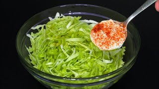 Just a few ingredients! A salad that burns belly fat. I eat day and night and lose weight.