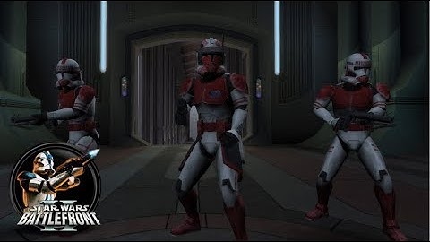 Star Wars Battlefront II Mod - Evolved Clone Wars - Public Alpha - Shock Troopers Gameplay