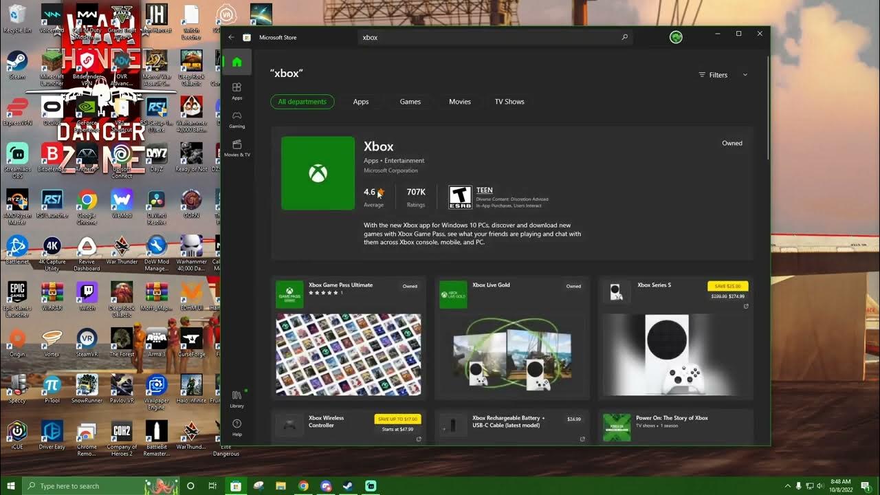 My xbox game bar wont install Help YouTube