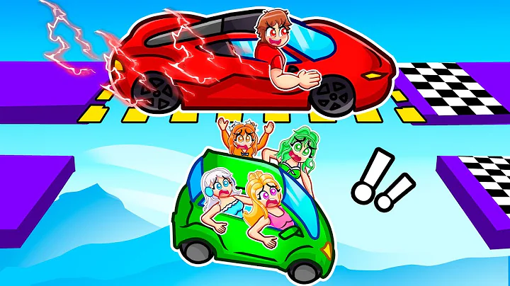 GTA 5 1v1 Race On an Invisible Skill Course...