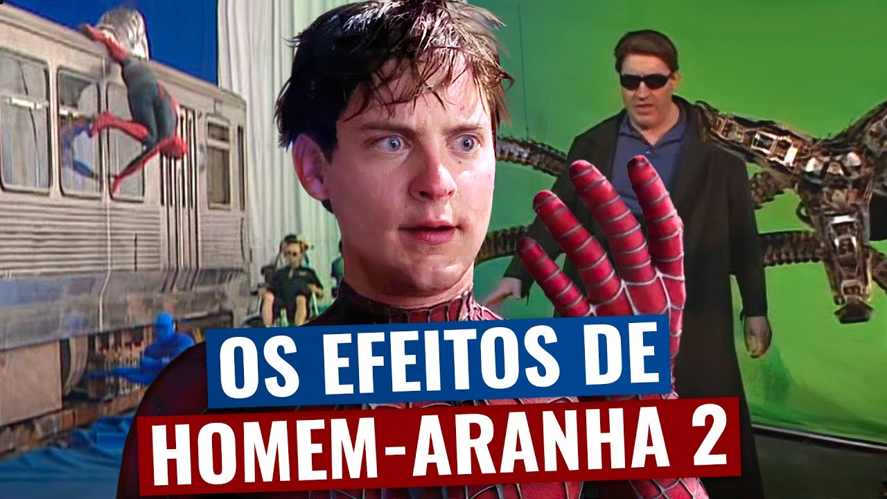 O SEGREDO dos EFEITOS de HOMEM ARANHA 2, a continuação com TOBEY MAGUIRE (vs Dr Octopus) O SEGREDO dos EFEITOS de HOMEM ARANHA 2, a continuação com TOBEY MAGUIRE (vs Dr Octopus)