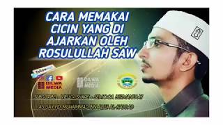 Cara memakai cincin yang di ajarkan Rosulullah SAW simak (Al-Habib muhammad bin Alwi Al-Haddad)