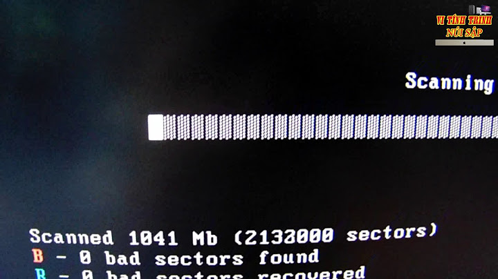 Cách sửa lỗi bad sector của dĩa cứng
