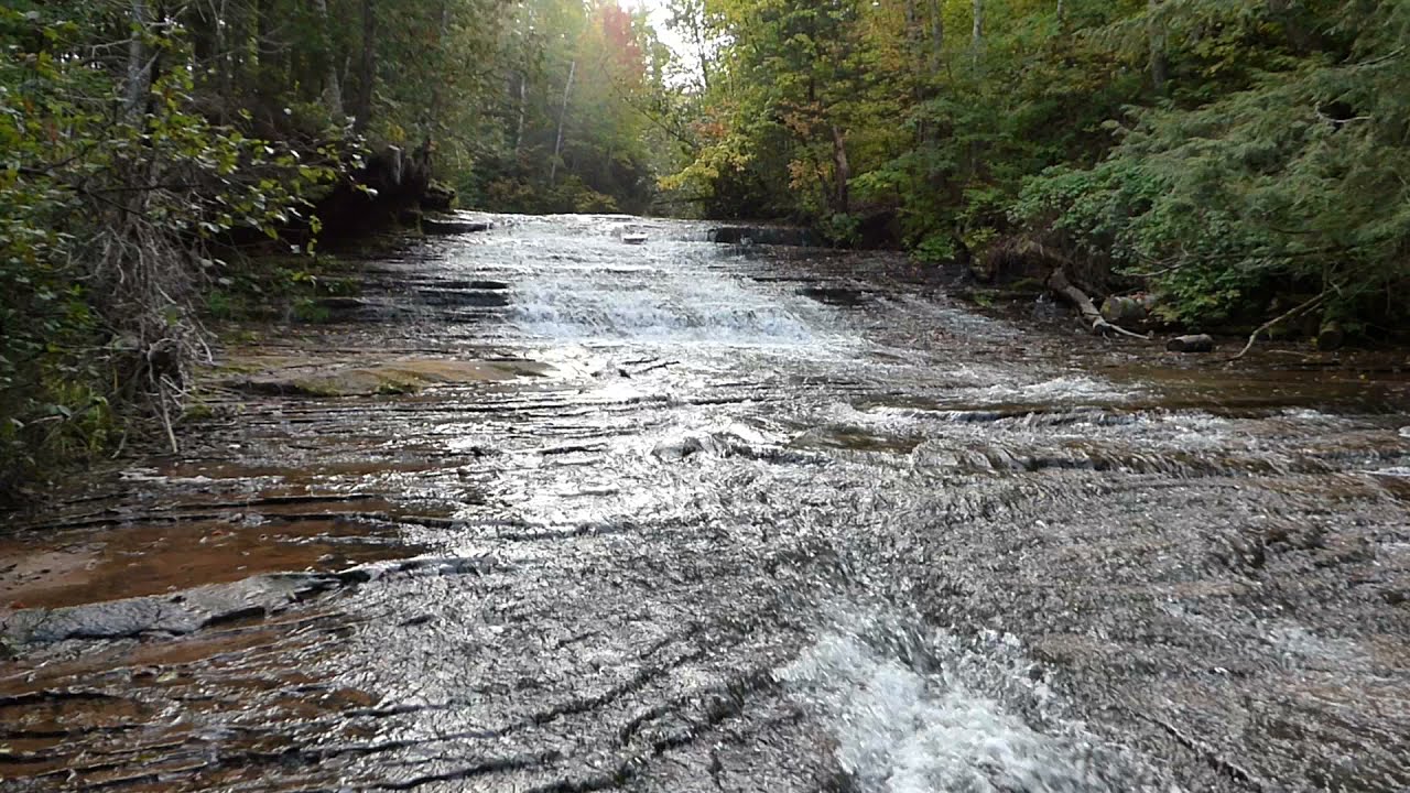 Siskiwit Falls movie, cascade 4, 9-30-21