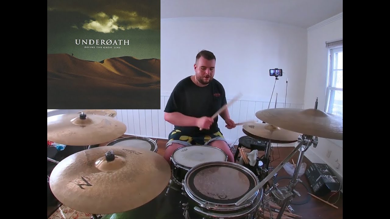 Underoath Writing On The Walls Drum Cover (HQ)(EAD10) YouTube