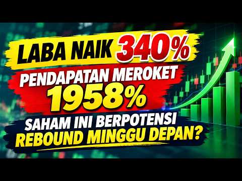 Laba Dan Pendapatan Meroket Tinggi Disemester I. Saham ini Berpotensi Rebound Minggu Depan?