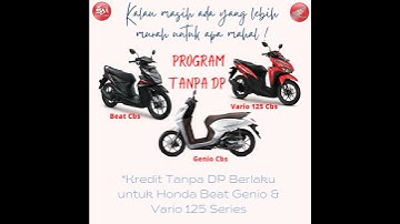 PROGRAM TANPA DP MOTOR HONDA METIK