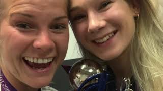 Instastories from after OLF won the 2019 UWCL